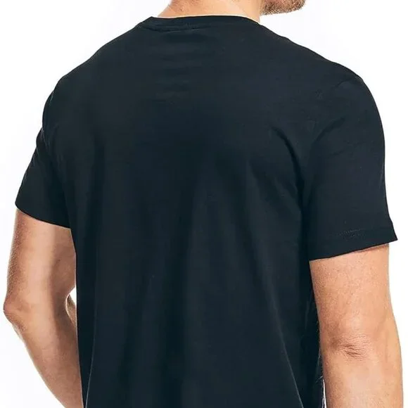 Nautica Men's J-Class T-Shirt, True Black, X-LARGE - Picture 3 of 4